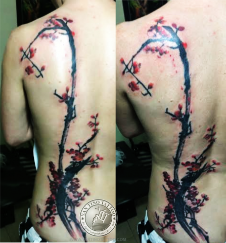 Cherry-Blossom-tree-tattoo-bali-ubud-star-sakura-shop-ubud-bali-kuta-flower