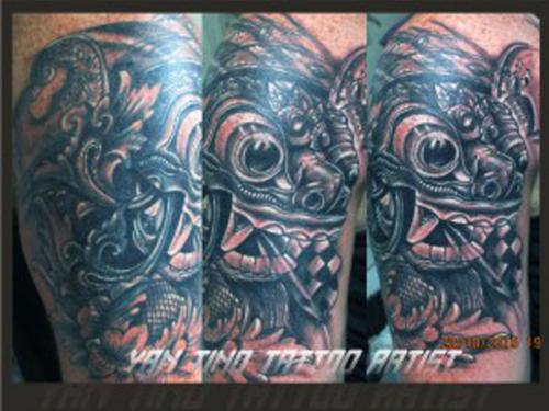 barong-tattoo-realistic-ubud-bali-tino resize