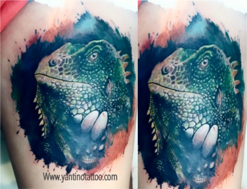 iguana-tattoo-kadal-tattoobali-ubud-kuta